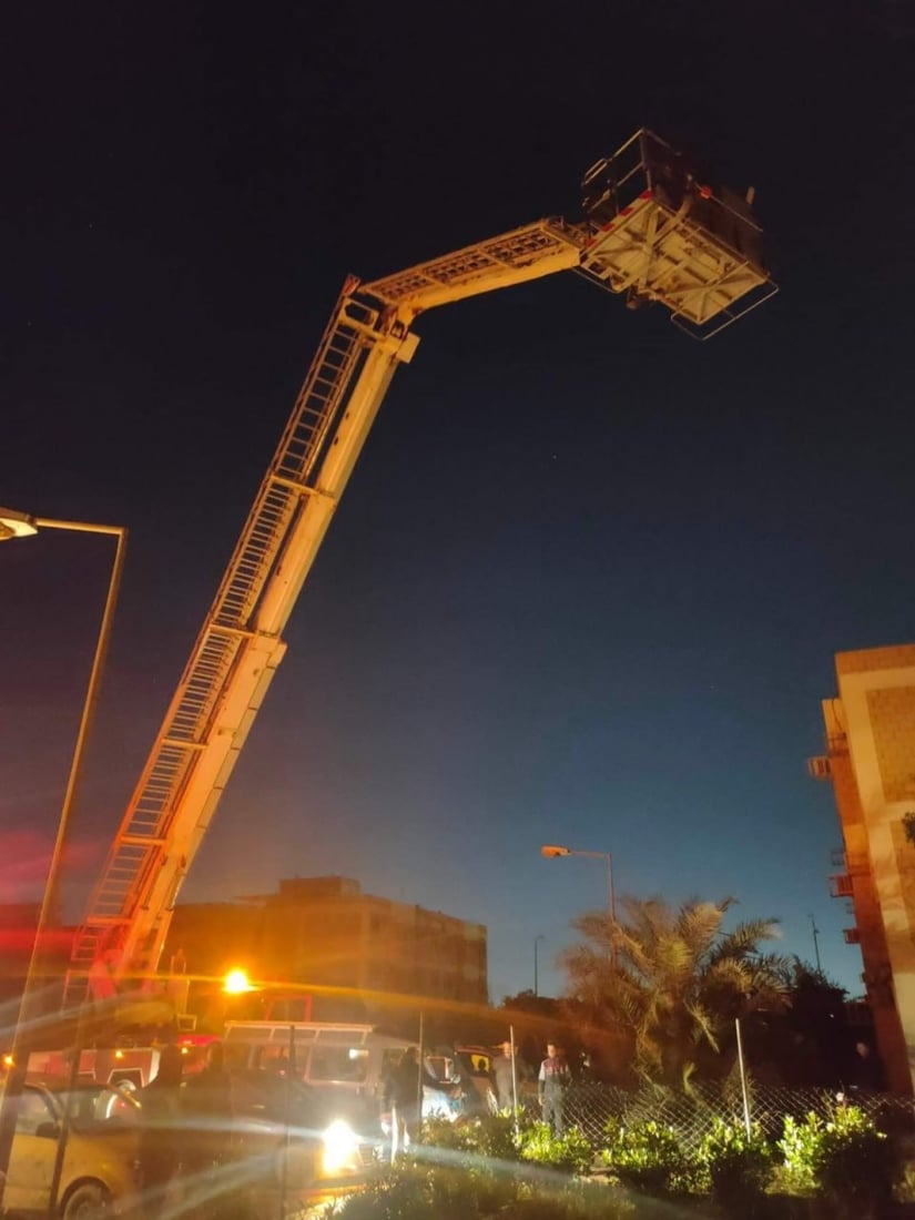 بقيادة بوهان.. رجال الدفاع المدني ينجحون بإنقاذ عائلة حاصرتها النيران في بابل (صور)