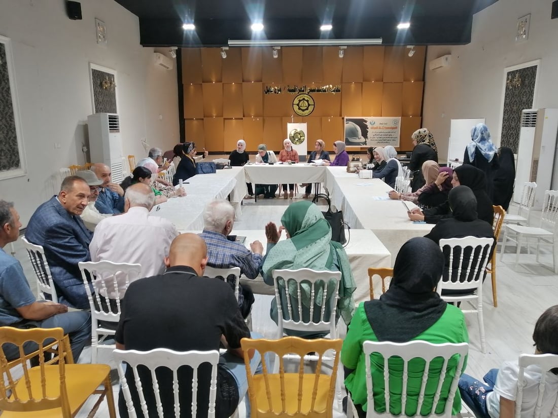 صور: حضور خاص للمرأة في جلسة أدباء بابل.. استرجاع “بنات لالش”