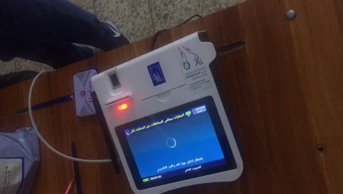 Election staff face challenges with result transmission devices