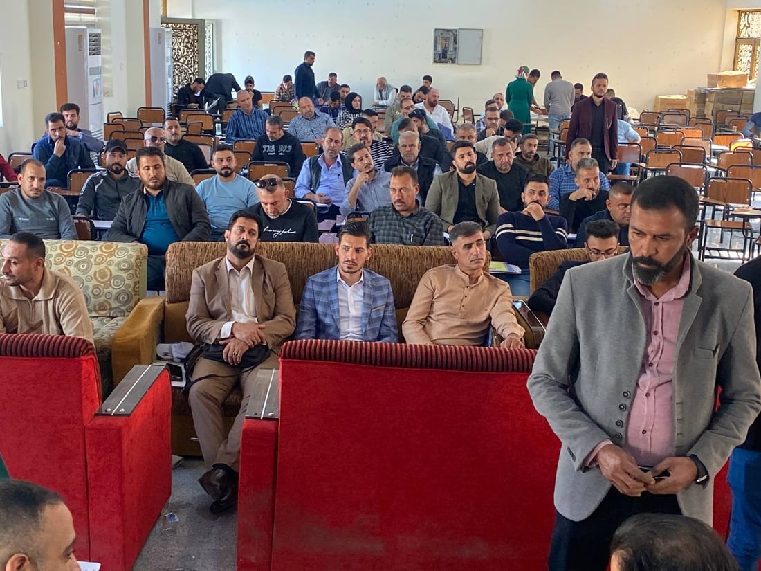 رقم قياسي في هيت.. 200 معاملة يومياً للمحاضرين ومطر يؤكد قرب إكمال العملية