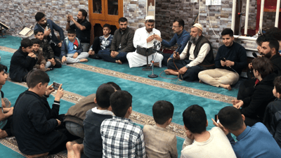 ده‌نگی “الله‌ اكبر” دێت و كه‌شی جه‌ژن كوردستانی داپۆشی