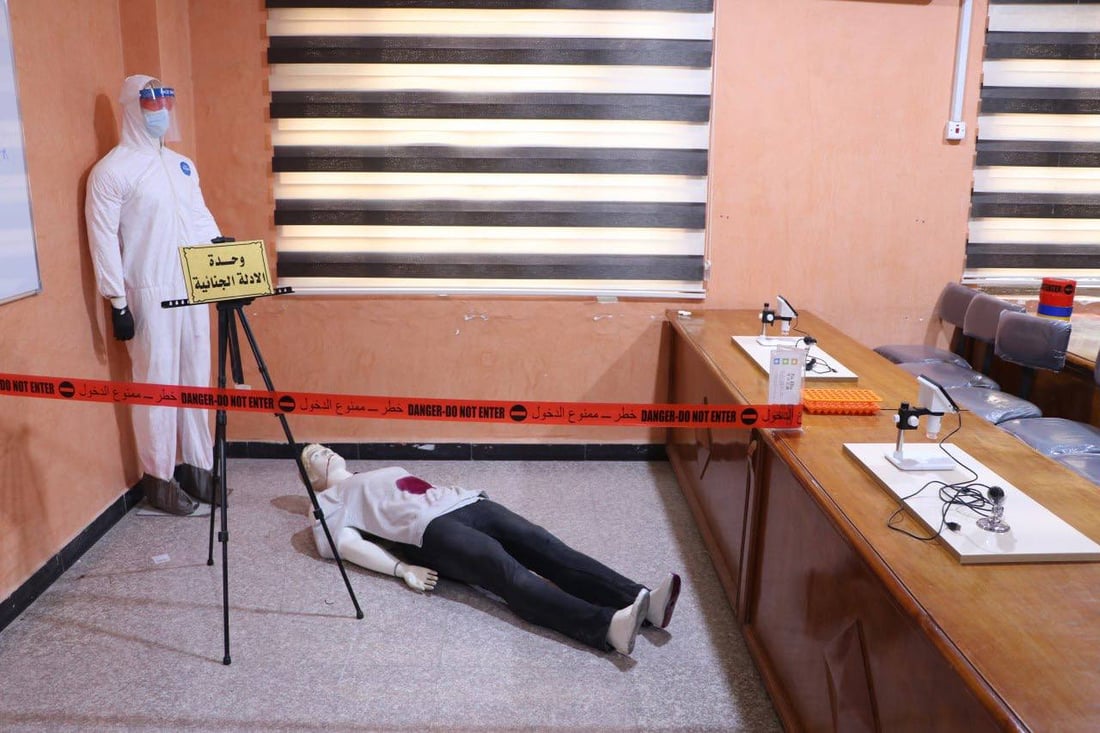 صور: تحليل خلايا المجرمين ومتابعة البصمات بأدق الأجهزة.. قسم جديد لجامعة واسط