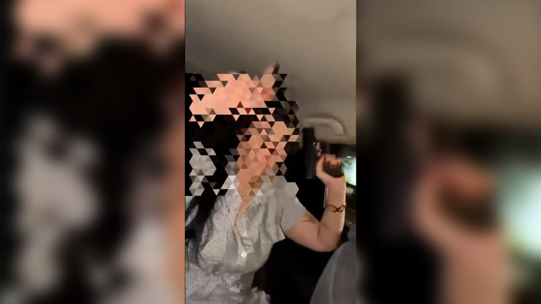 شرطة أربيل تعتقل إيرانية أطلقت النار في الشارع (فيديو)