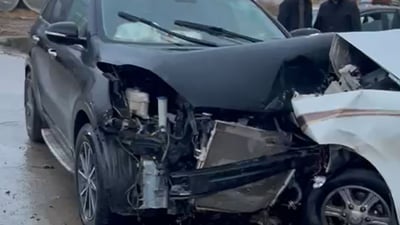 بە رووداوی هاتوچۆ حەوت کەس بریندار بوون