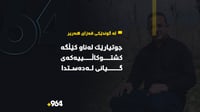 له‌ گوندێكی هه‌ریر جوتیارێك له‌ناو كێڵگه‌ كشتوكاڵیی...