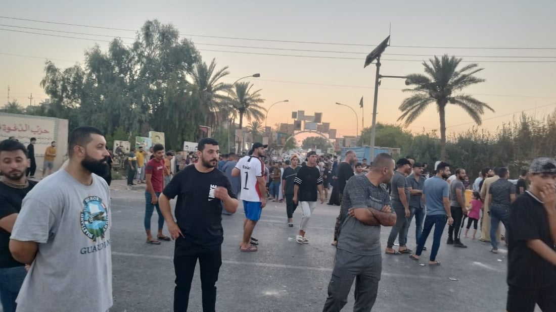 بابل: 15 مصاباً في احتجاج سكان الشقق على كهرباء الإسكندرية (صور)