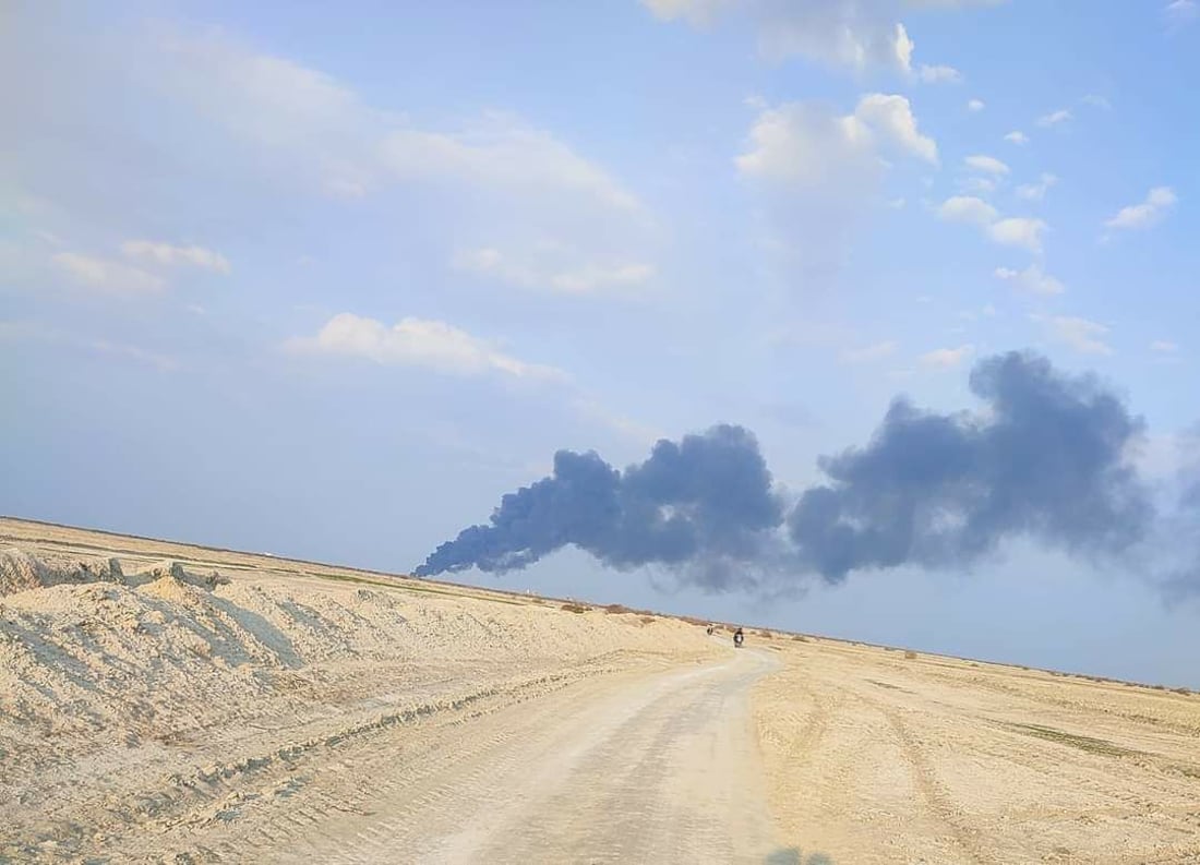 فيديو: مصرع 8 أشخاص وإصابة آخرين في حادث سير احترقت خلاله 3 سيارات بالسماوة