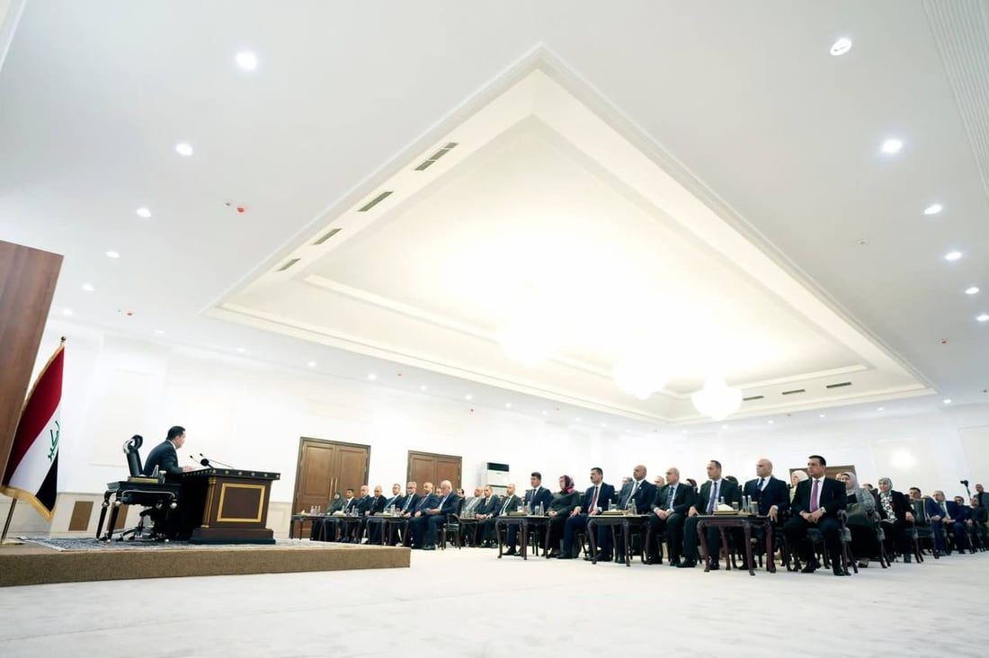 السوداني للمدراء الجدد: الأحزاب لن تحميكم وانتظروا التقييم دائماً