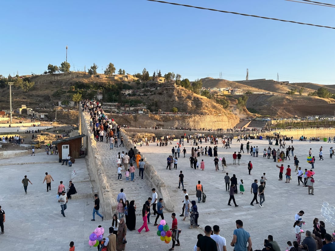 سواح العراق سيشاهدون السلاحف والشبوط في ماء الخابور الرائق والوعد من إدارة زاخو