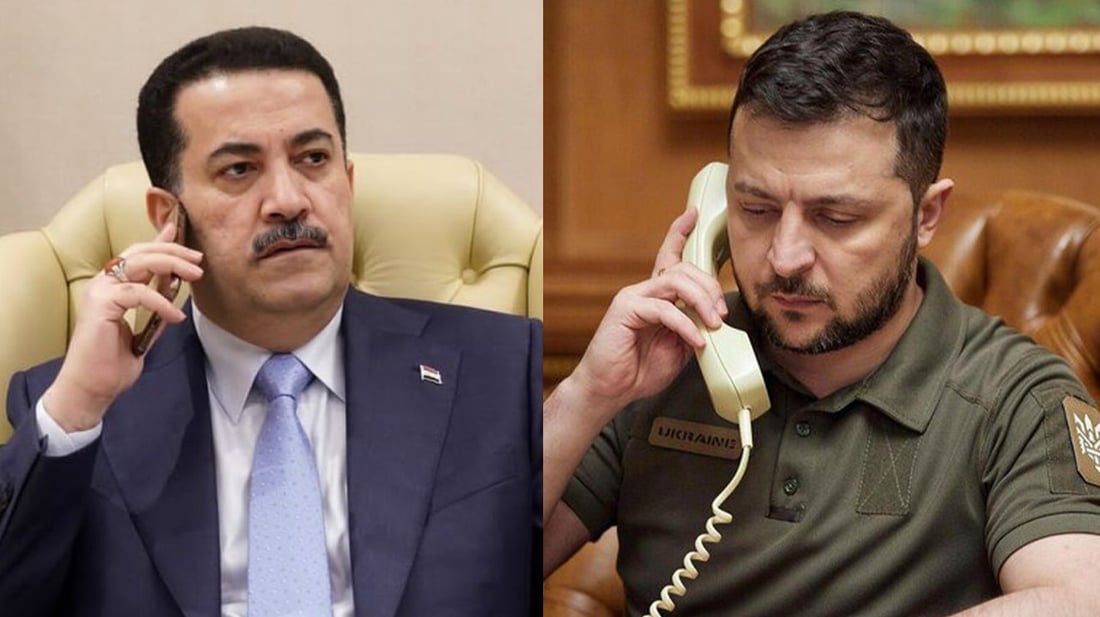 السوداني بعد اتصال مع زيلينسكي: الحل السلمي في أوكرانيا سينهي مآسي الحرب