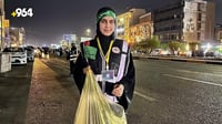 صور: سكينة الجابري تقود فريق گايزن لتنظيف 