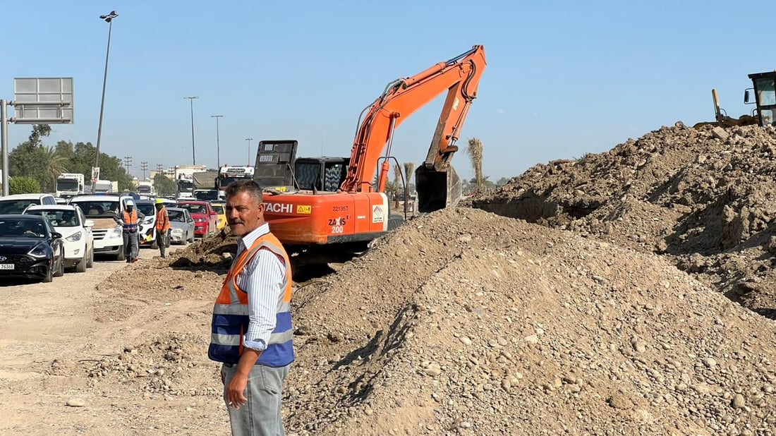 إكمال مجسر يربط سريع محمد القاسم بقناة الجيش نهاية الشهر.. وداعاً عقدة الأمين