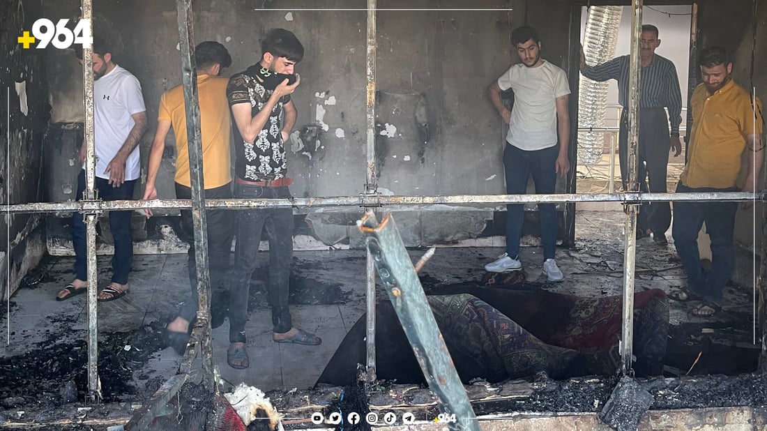 خاوەنی کەناڵی رۆژ باسی زیانەکانی ئاگرەکە دەکات