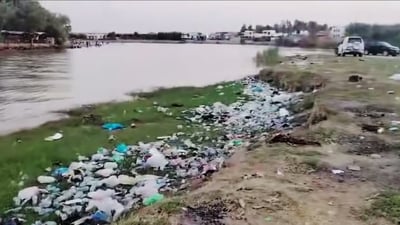 له‌ پردێ گه‌شتیاران دیمه‌نه‌كانى لێوارى زێیان شێواندووه‌