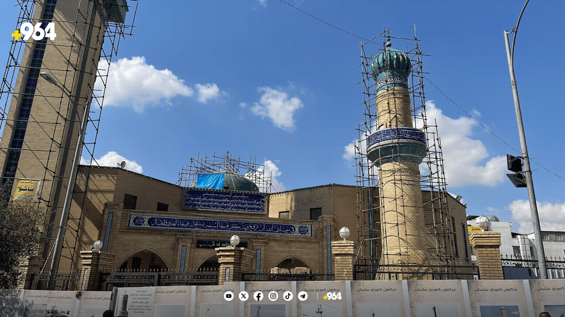 شوێنەواری سلێمانی سەرپەرشتی نۆژەنکردنەوەی مزگەوتی گەورە دەکات