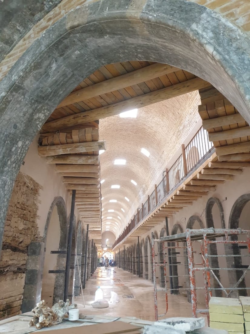 نۆژەنكردنەوەی بازاڕی قەیسەری هەولێر کۆتایی هات