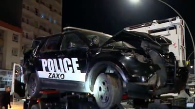 چوار پۆلیسی فریاكه‌وتن له‌ زاخۆ بریندار بوون 