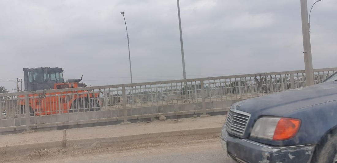 السماوة: اتجاه واحد للعبور على جسر “آل جروخي” لحين إكمال أعمال الصيانة