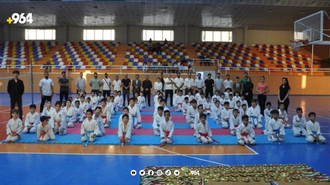 یانەی پێشمەرگە فێستیڤاڵی کاراتێی ئەنجامدا