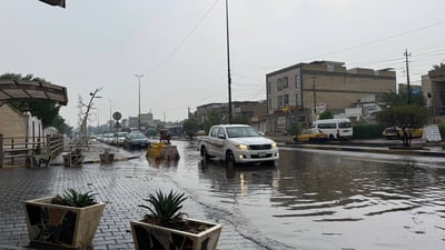 Rain in the center and north through the week as Dhi Qar reaches 42°C