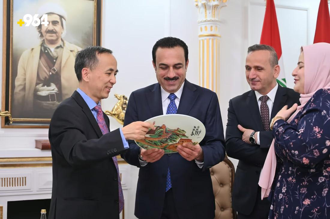 Erbil governor confirms Chinese Visa issuance, discusses modern urban park