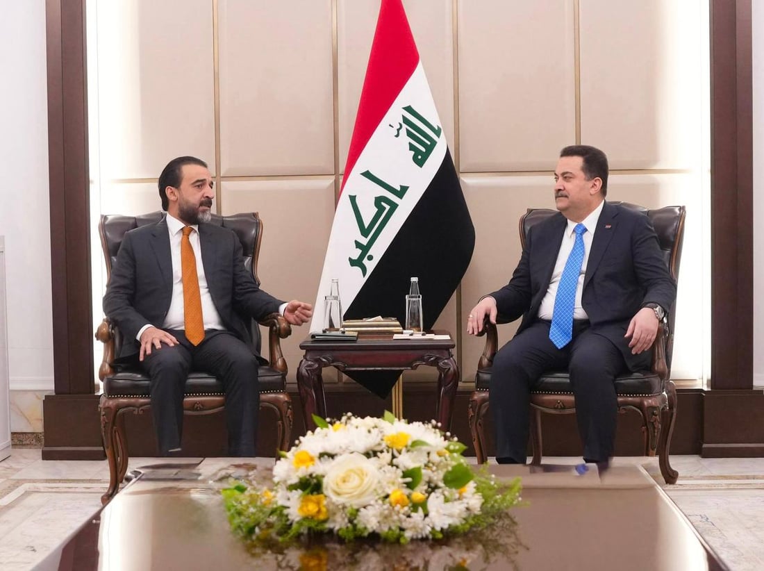 Sudani, Halbousi discuss government formation and political dialogue