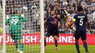 نیوکاسڵ وانه‌یه‌كی گه‌وره‌ی به‌ پاریس سانجێرمان دا