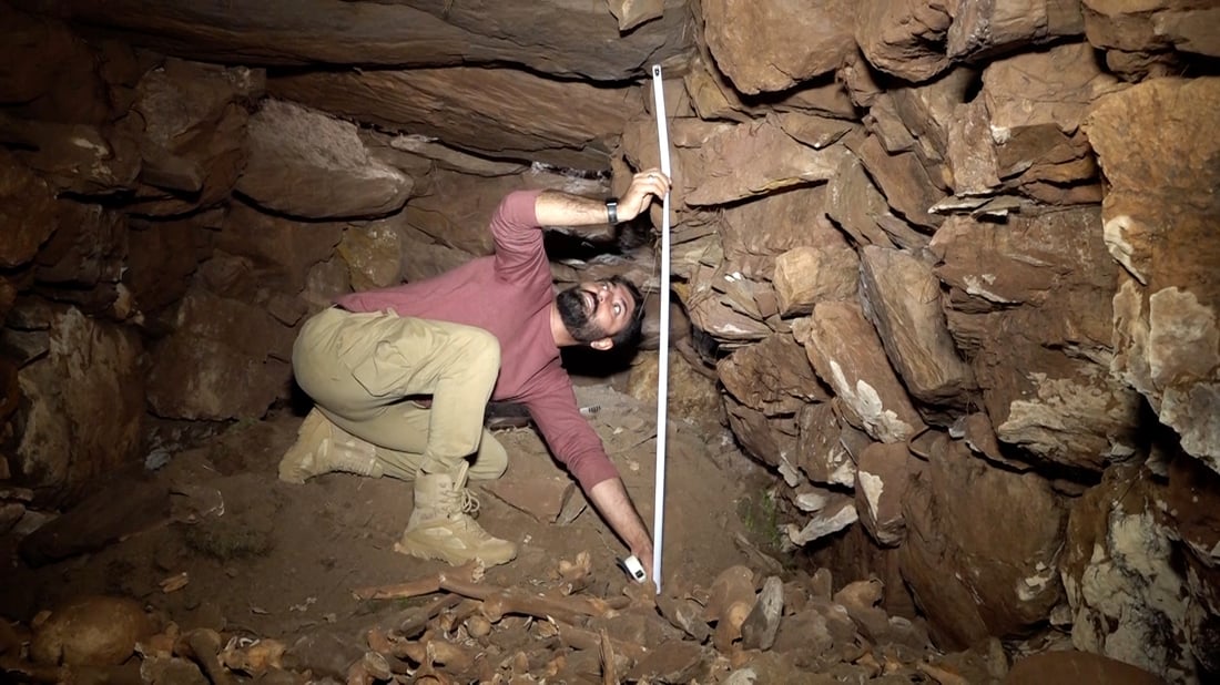 Iron Age mass grave with 11 men uncovered in Erbil’s Sidakan district