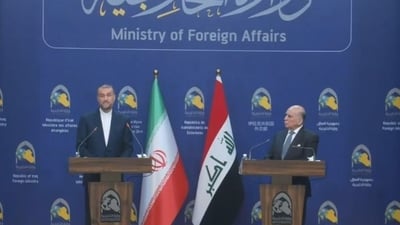 حسين وعبداللهيان يبحثان الوضع الأمني والحدودي وكيفية دفع المستحقات الإيرانية