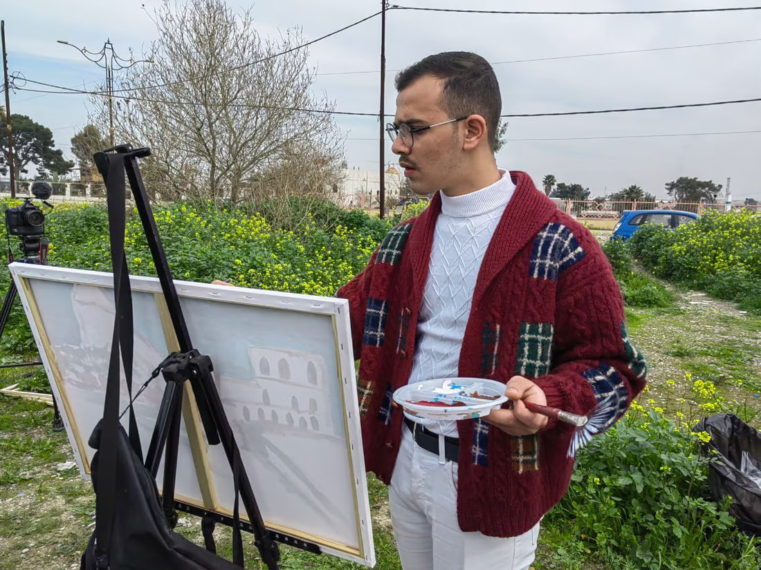 Mosul hosts open-air art symposium highlighting heritage, reconstruction