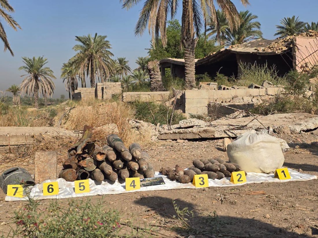 Counter-Terrorism Service arrests suspects in Anbar, seizes cache in Diyala