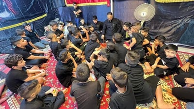 كل يوم قرآن وهدايا.. مبادرة للأطفال في مواكب بدرة (صور)