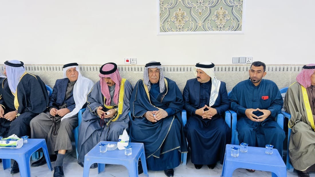 الشيخ أحمد مجباس الثامر يدلي بأول تصريح بعد اختياره زعيماً لـ “آلبوحشمة”