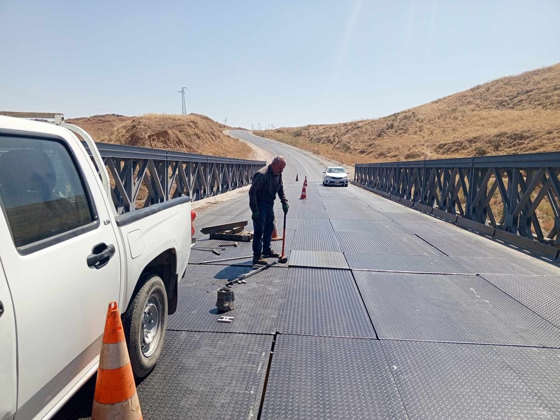 رێگاوبانى كۆیه‌ پرده‌كه‌ى ته‌قته‌قی چاككرده‌وه‌