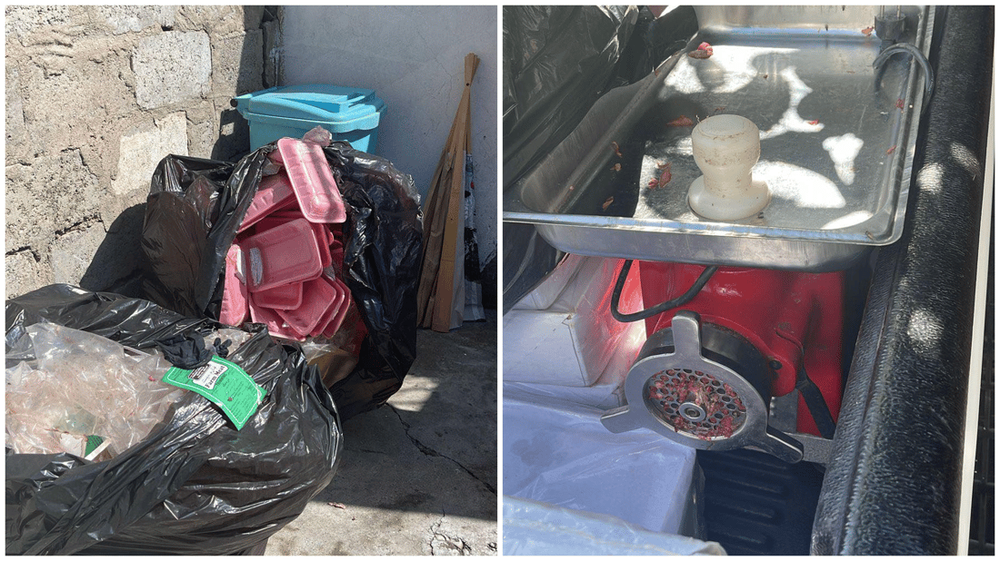 لە سلێمانی دەست بەسەر 274 کیلۆ گۆشت و جگەردا گیرا