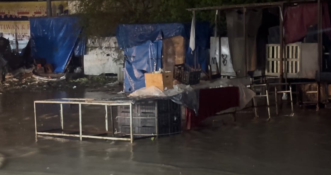 هەر باران ببارێت بازاری تەیراوە مەترسی لافاوی لەسەر دەنیشێت