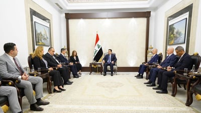 السوداني يدعو الشركات الرومانية إلى المشاركة في مشروع طريق التنمية