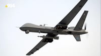 International Coalition Forces shoot down three drones at Erbil base