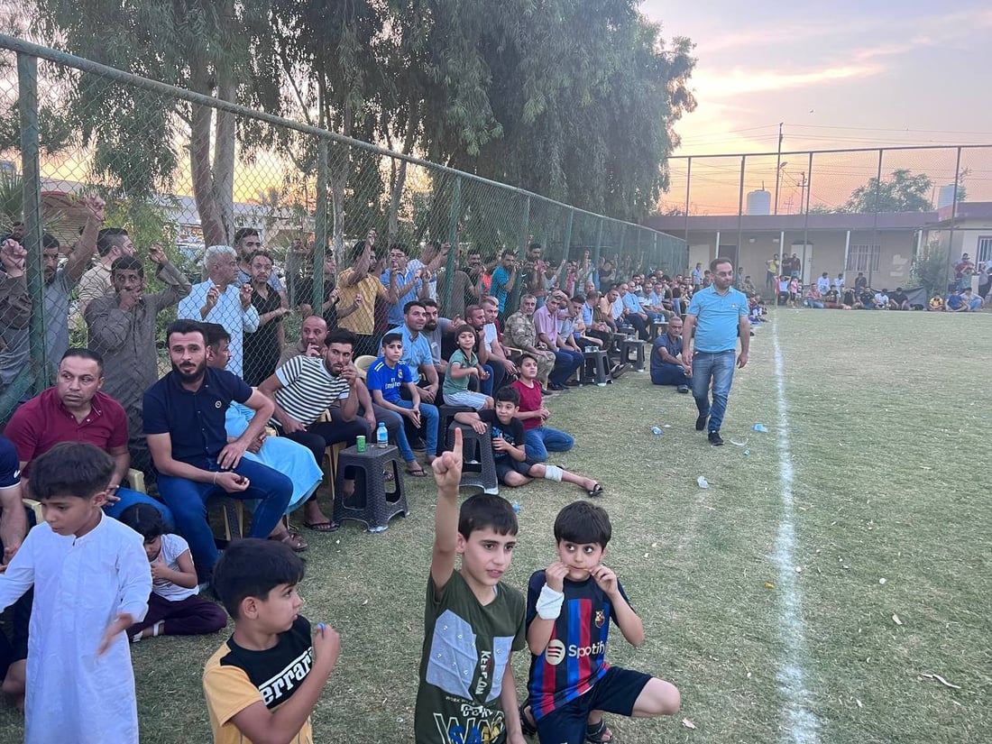 صور: مباراة مثيرة وشغب جماهيري في ختام بطولة داقوق.. طيار ينتزع الكأس من النصر