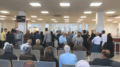 خانەنشینانی هەولێر موچەی مانگی سێیان وەرگرت