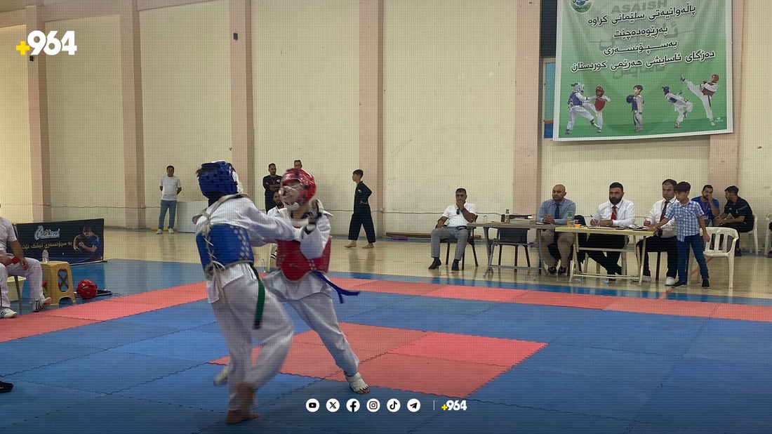 ریزبەندیکردنی یاریزانانی تایکواندۆ لە سلێمانی ئەنجام دەدرێت