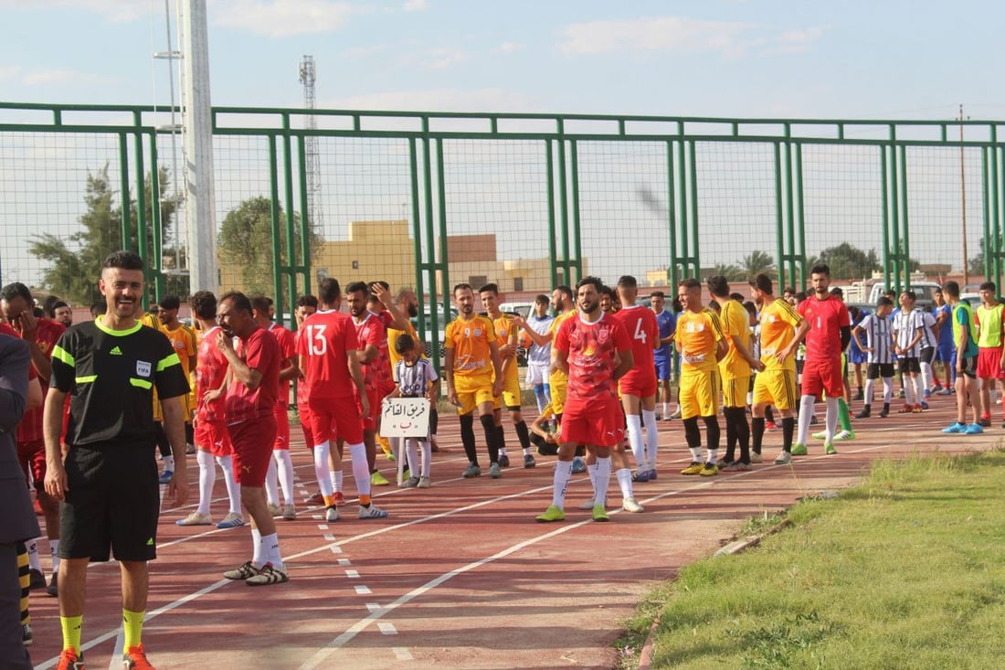 صور من افتتاح ملعب شباب القائم.. بداية لتأهيل منشآت أخرى