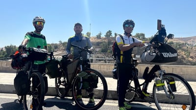 دوو پاسکیلسوار لە رانیەوە گەیشتنە زاخو