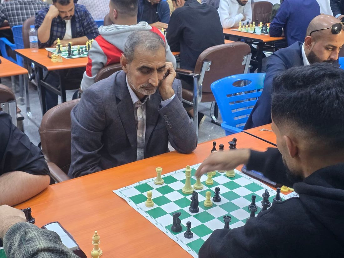 صور: ذي قار تحصد المراكز الثلاثة الأولى في بطولة الشطرنج الدولية