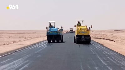 Iraq’s ministry of construction and housing achieves significant progress on the Al-Hajj road project
