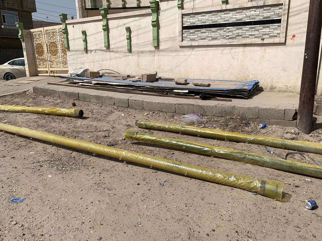 أبو غريب: أحياء “سيد ساجت” ستذوق ماء الإسالة.. سنوات “الجوّالة” انتهت (صور)