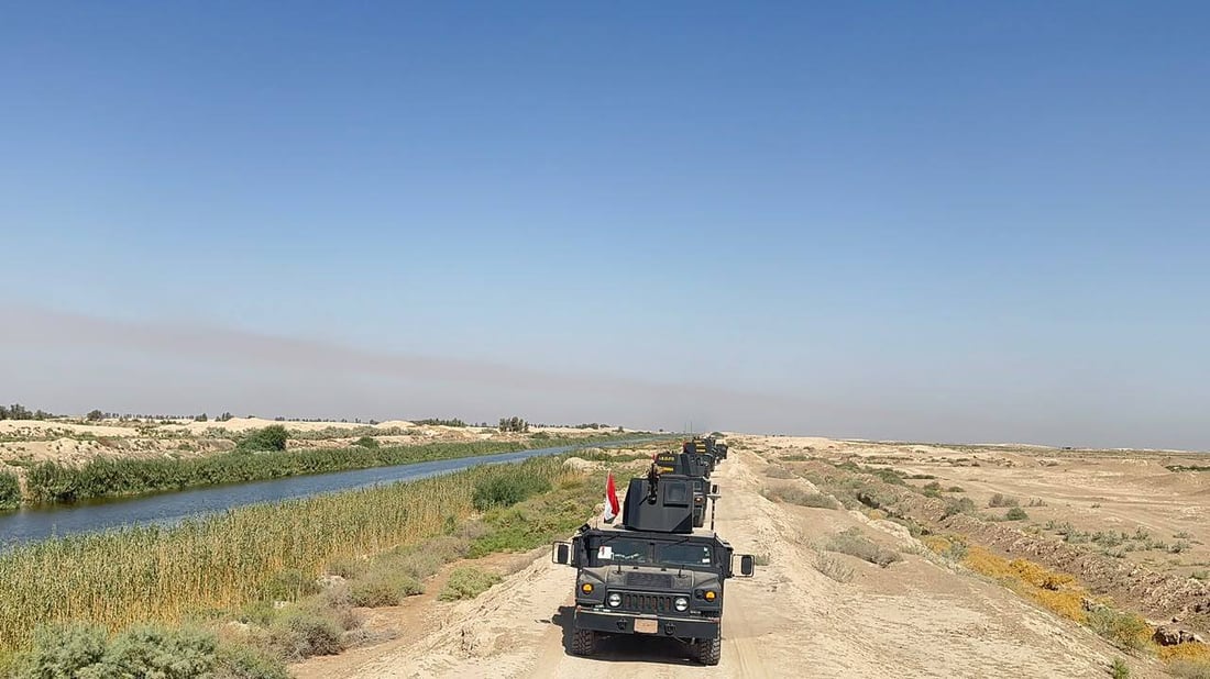 صور: مكافحة الإرهاب ينفذ حملة تفتيش واسعة في النجف والديوانية وواسط