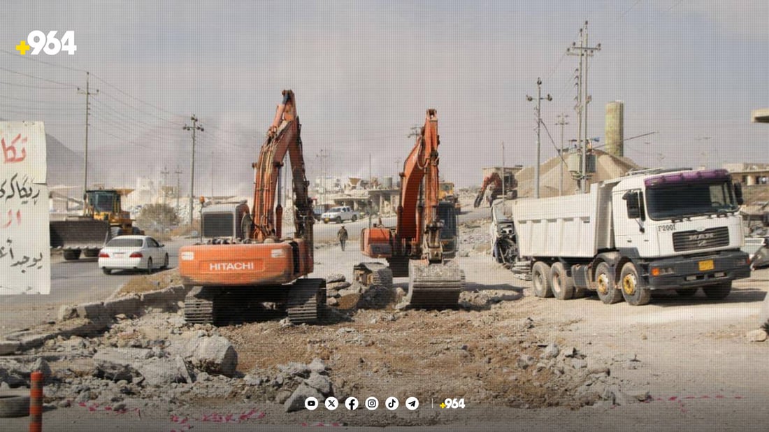 رێگای بەرهەڵگرەکانی دەربەندیخان نۆژەندەکرێتەوە