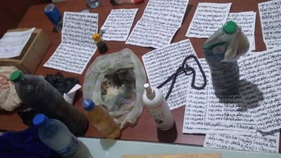 ضبط محل عطاريات في بغداد يروج لأعمال السحر والشعوذة وضبط أدوات غريبة