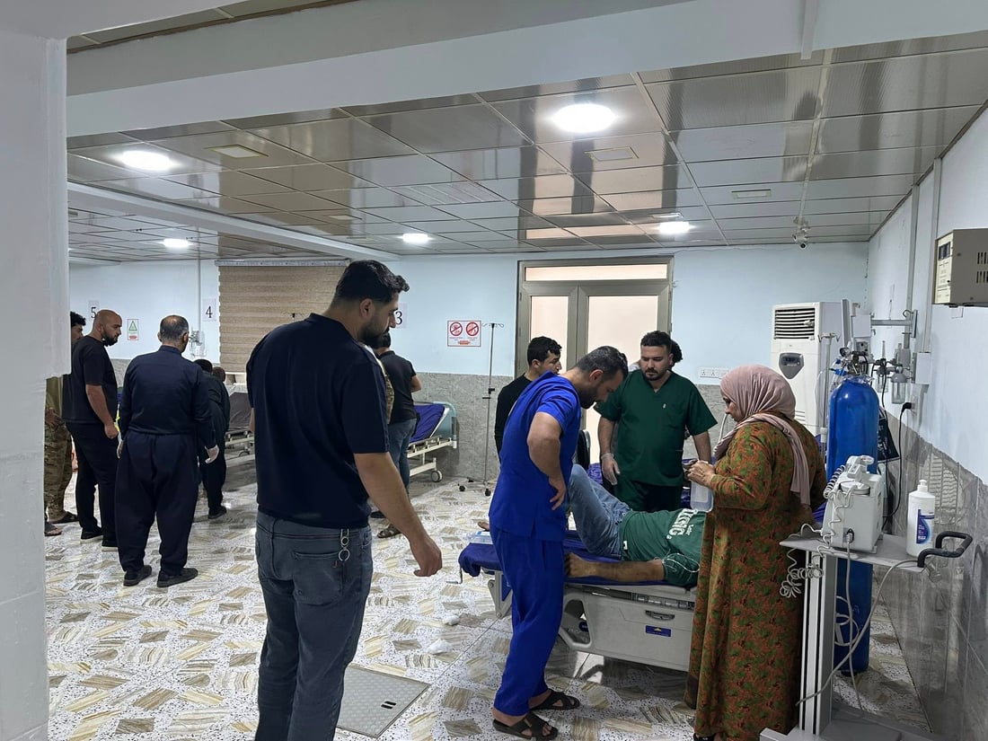 ئۆتۆمبێلێک وەرگەڕا و پێنج ئەندامی خێزانێک برینداربوون